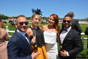 L-R: Drew Usher, Maxus; Michelle Francis, MEC; Renae Duval, Fairfax Media; Ricky Chanana, Maxus.