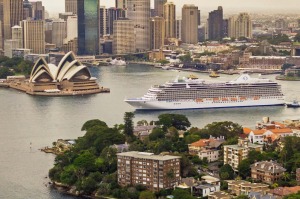 Oceania Cruises'  Oceania visits Sydney.