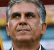 Warned: Iran's coach Carlos Queiroz.