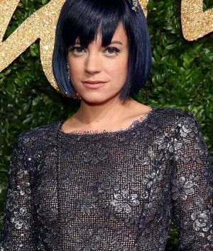 Vocal supporter of social rights: Lily Allen.