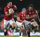 Out of the blocks:  Ben Te'o of the Lions breaks with the ball during the warm-up match between the New Zealand Maori ...