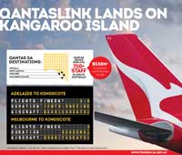 QantasLink lands on Kangaroo Island