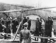 Group of Edelweiss Pirates being executed, Cologne 10 November 1944