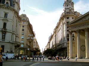 Buenos Aires, capital and most visited city in South America.