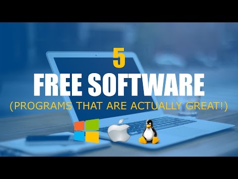 5 Free Software Programs That Are Actually Great!