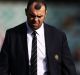 Tough times: Wallabies head coach Michael Cheika.