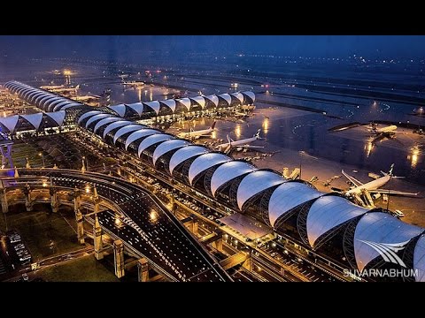 ✈  Bangkok Airport Full Tour ✈ Suvarnabhumi Airport Tour ✈