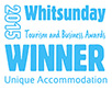 2015 Tourism and Business - Unique Accommodation winner