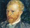 Self portrait by Vincent van Gogh, painted in 1887. 