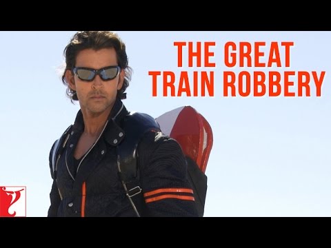 The Great Train Robbery - Scene | Dhoom:2 | Hrithik Roshan