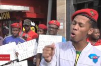 Güney Afrika: EFF Öğrencileri Marketi Bloke Etti