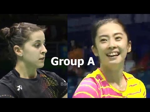 2016 Uber Cup | WANG Shixian vs Carolina MARIN | Group A