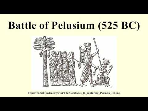 Battle of Pelusium (525 BC)