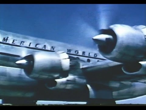 Pan Am Boeing 377 Stratocruiser Promo Film - 1950