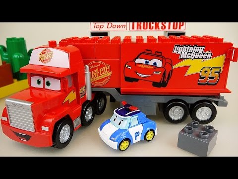 Lego Cars Truck Block car and Robocar Poli car toys