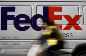 FedEx reported a 19 per cent increase in operating income of US$1.03 billion.