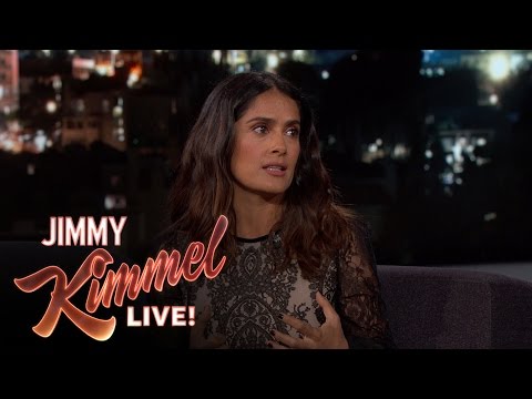 Salma Hayek Roots for Mexico