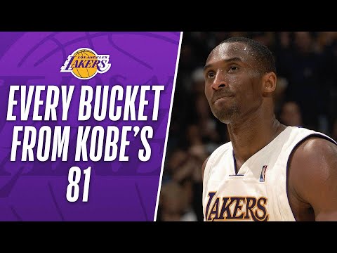 Watch All of Kobes 81 Points in 3 Minutes