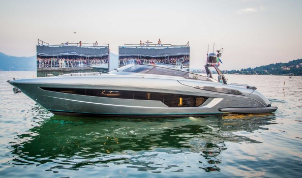 AFR. Perspective. The new 56-foot open model Riva 56 features an extended ensuite Master cabin. To be used as both a day ...