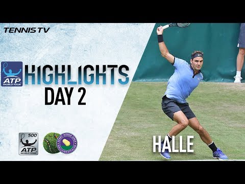 Highlights: Federer, Nishikori, Zverev Move To Second Round In Halle