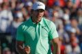 Open the account: Tournament champion Brooks Koepka celebrates after the fourth round of the US Open in what is his ...