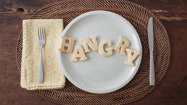 We don't want to wait until we are hangry to eat.