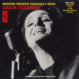 Portugal's Great Amália Rodrigues Live at the Olympia Theatre in Paris