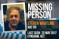 ACT Policing is renewing calls for public assistance to locate missing 63-year-old man, Steven Whatling.