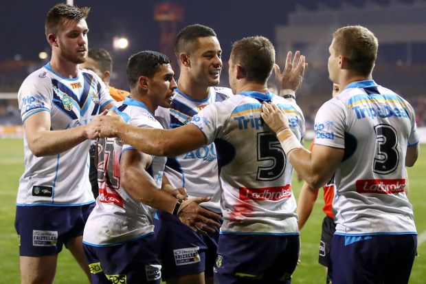 Happy homecoming: Hayne starred at 'his house' once again.