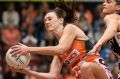 Back with a vengeance: Bec Bulley of the Giants has been one of Super Netball's most consistent defenders.