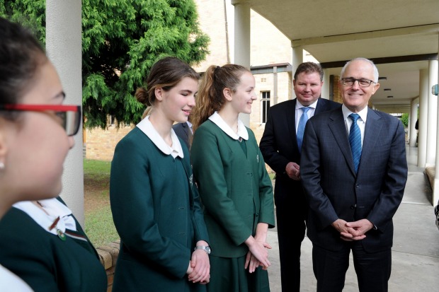 "This is the biggest reform in Commonwealth school funding ever," Malcolm Turnbull said.