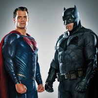 Ben Affleck and Henry Cavill in Batman v Superman: Dawn of Justice (2016)