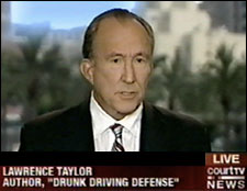 Lawrence Taylor, Author, 'Drunk Driving Defense' - Live on County News