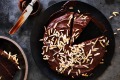 Simple Chocolate and Almond Cake.