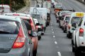 A series of crashes saw the Riverside Expressway and Pacific Motorway clogged heading south.