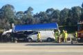 A truck rollover has caused major delays on the M1 southbound.