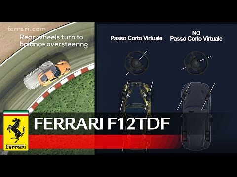 Ferrari F12tdf - Focus on vehicle dynamics