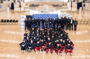 The NBA and Basketball Australia launched the new NBA Global Academy at the AIS in Canberra on Friday. Picture: NBA Asia