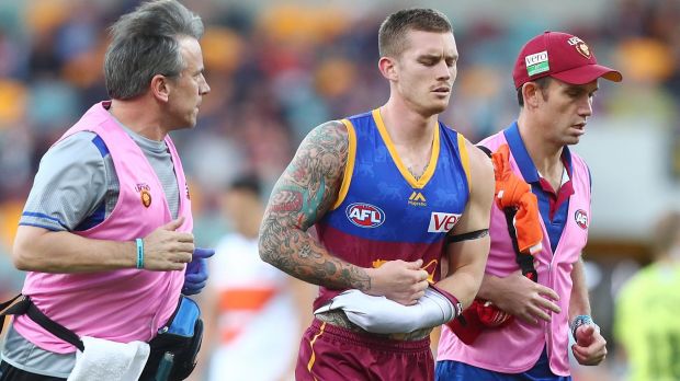 The Lions lost Dayne Beams early to a shoulder injury.