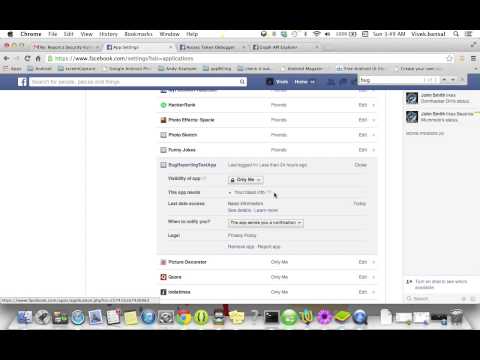 Facebook Bug - Posting without permissions on behalf of user by Vivek Bansal