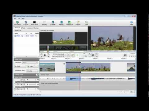 VideoPad Video Editing Software | Tutorial - Part 1