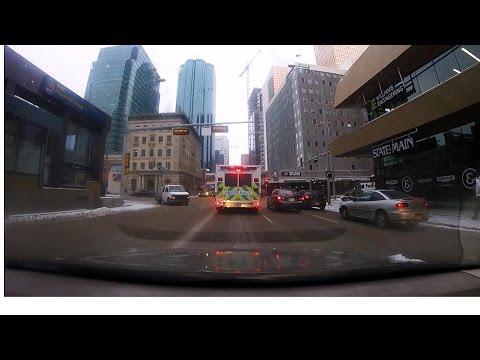 Driving In Edmonton, Alberta