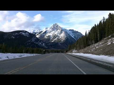 Alberta's Kananaskis Country: Highway 40 Drivelapse Dashcam