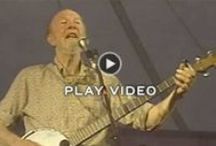 Pete Seeger  / "When a crowd joins in on a chorus as though to raise the ceiling higher, then we know there is hope for the world"