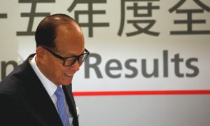 Billionaire Li Ka-shing.  Photo: Reuters/Bobby Yip