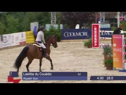 Du Couëdic Laetitia Riyadh' Sun ép 14 youngster CSI Verbier 2016