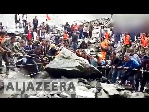 Over 100 missing after a massive landslide in Sichuan's Maoxin