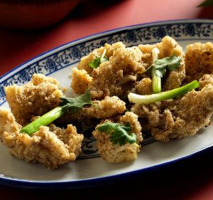 Salt and pepper squid.