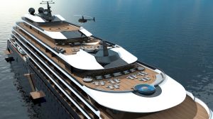 Ritz-Carlton's luxury cruise yacht designs.