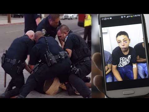 13 year old gets arrested for smiling! MUST WATCH!!!